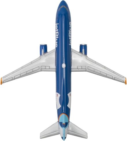 Daron jetBlue Airlines A320neo Spotlight Livery 1/100 Die-Cast Metal Single Plane Collectible Airplane Toy with Plastic Parts Ages 3+ in Saudi Arabia