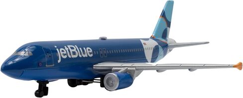 Daron jetBlue Airlines A320neo Spotlight Livery 1/100 Die-Cast Metal Single Plane Collectible Airplane Toy with Plastic Parts Ages 3+ in Saudi Arabia