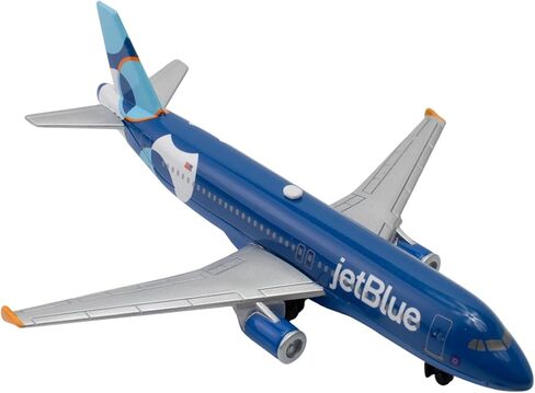Daron jetBlue Airlines A320neo Spotlight Livery 1/100 Die-Cast Metal Single Plane Collectible Airplane Toy with Plastic Parts Ages 3+ in Saudi Arabia