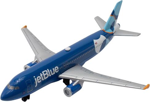 Daron jetBlue Airlines A320neo Spotlight Livery 1/100 Die-Cast Metal Single Plane Collectible Airplane Toy with Plastic Parts Ages 3+ in Saudi Arabia