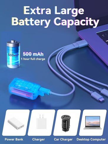 Upgraded 500mAh Wireless LED Strobe Lights with Remote,8-Color Waterproof Rechargeable Emergency Lights with 11 High-Brightness LEDs for Cars (6PCS) in Kuwait