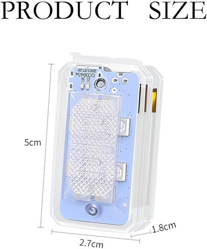 Upgraded 500mAh Wireless LED Strobe Lights with Remote,8-Color Waterproof Rechargeable Emergency Lights with 11 High-Brightness LEDs for Cars (6PCS) in Kuwait