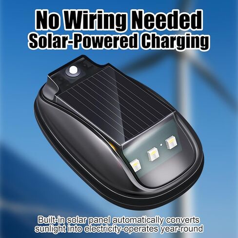 2PCS Solar-Powered RGB Cab Lights for Trucks & SUVs | 2026 New No-Drill Strobe Light with Remote Control & Vibration | Ideal for RVs and Outdoor Adventures in Kuwait