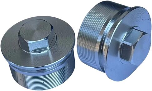 Front Fork Cap Bolt Damping Screw Compatible With VF750C 93 03 VF750C2 97 00 VF750CD 95 96 NC700X 12 17 CTX700D 14 18(Titanium color) in Saudi Arabia