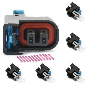 Pack of 6 88988814, PT2135, PTA1096, 57-5356 4.2L Fuel Injectors Connector Harness Pigtail Fit for Chevy Trailblazer Ext Colorado 1999-2007 Fit for Gmc Envoy XL Xuv 2002-2007, # 17113680 in Kuwait