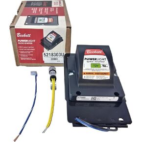 محول الإشعال/الإشعال الإلكتروني الأصلي OEM 12 VDC PowerLight متوافق مع سلسلة Beckett SDC وPro501 لشعلات الزيت 5218303U in Kuwait