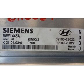 03 Elantra Engine ECM Electronic Control Module LH Dash Federal Emissions 2165 in Kuwait