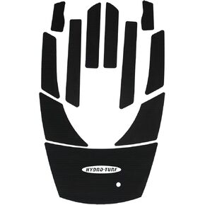 مجموعة حصيرة الجر المائية متوافقة مع Yamaha FX 140، FX Cruiser، FX Cruiser HO، FX 3 Pass، FX HO، FX، FX SHO، FX Cruiser SHO 2002-2008 (أحمر على أخدود قطع أسود) in Kuwait