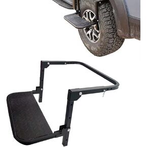 Car Tire Step for GMC Yukon SLT 2015–2026 Adjustable Foldable Tire Ladder Step Anti-Slip Wheel Step Roof Access Portable Tire Mounted Step Pedal in Kuwait