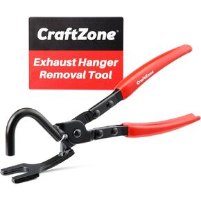 Exhaust Hanger Removal Tool Pliers Heavy Duty Carbon Steel with Narrow Offset Jaw for Tight Spaces 12 Inch Length for Car Truck and Auto Repair DIY Use in Saudi Arabia