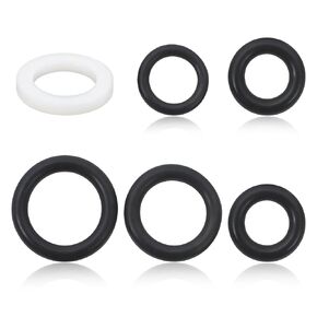 3852045 3855081 O-Ring Kit with 311598 Nylon Washer Compatible with Volvo Penta DuoProp SX-A SX-M DPS-A DPS-B Lower Unit Gear Lube Vent, Drain and Dipstick, Replaces 955981 955974 in Saudi Arabia