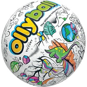 Ollyball، أفضل كرة لعب داخلية للأطفال والآباء، كرة ملونة، مناسبة للعب في الأماكن المغلقة أو الهواء الطلق in Kuwait