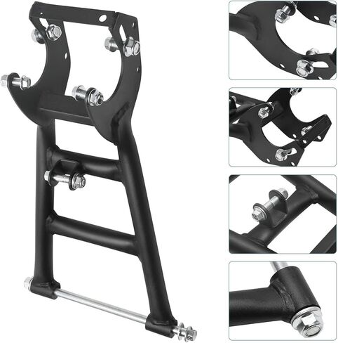 ذراع تأرجح للصدمات الخلفية للشوكة، مجموعة شوكات تعليق إطار Go-kart لـ 110cc 125cc 125cc 90cc Go kart 4 Wheeler ATV Quad Buggy Mini Bikes in Kuwait