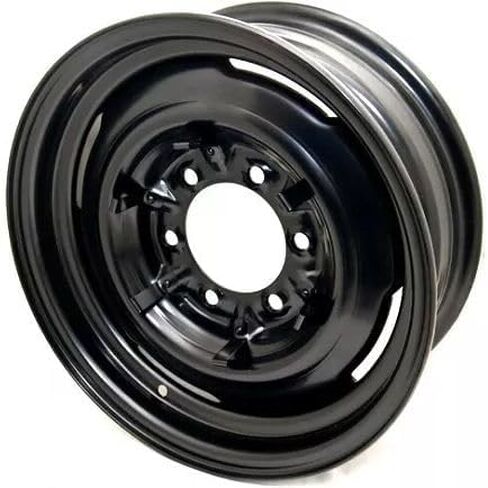 Toyota Genuine OEM Steel Wheel Rim Sub-Assembly, Black, 42601-60072, for Land Cruiser FJ40 BJ40 BJ42 BJ60 Hilux RN37 RN38 RN47 RN48 in Kuwait