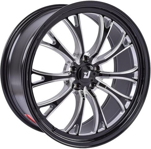 عجلة JEGS SSR سبايك [الحجم: 20 بوصة × 8.5 بوصة] أسود لامع in Kuwait