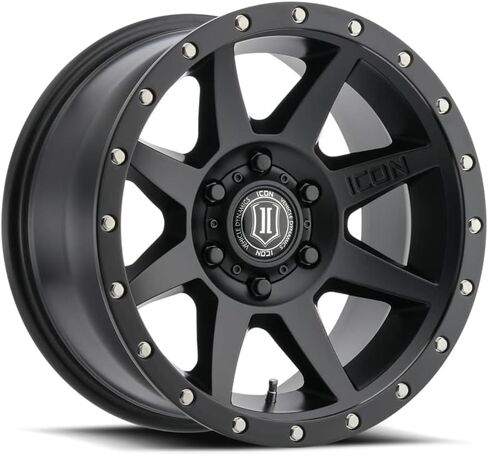ICON Alloys Rebound، أسود ساتان، 17 × 8.5/5 × 150، إزاحة 25 مم، 5.75 بوصة BS، 1817855557SB in Kuwait