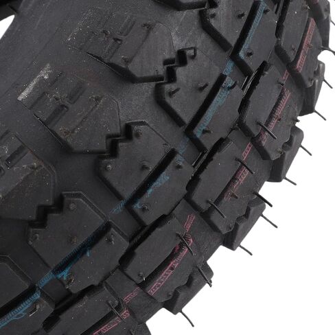 RiToEasysports Go Kart Tire, Tubeless Rubber Tire for Hand Trucks Mowers Dollies 4.10/3.50-4 Inch Rims for Lawn Care Equipment Maintenance Professionals in Kuwait
