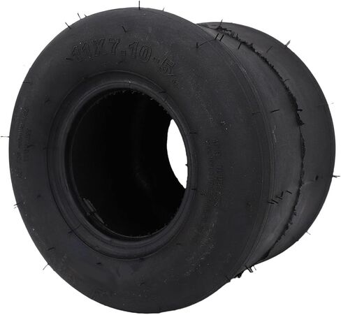 إطار Keenso 11x7.10 5 بدون أنبوب، إطار Go Kart مضاد للانزلاق ومقاوم للثقب مع تقنية جر الكتف، من أجل Drift Trikes Go Karts ATVs UTVs Carts Mowers in Kuwait