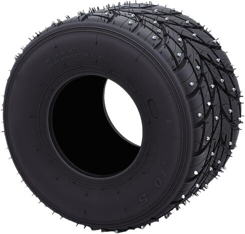 Keenso 11x7.10 5 Tubeless Go Kart Tire, Anti Skid Snow Off Road Rubber Tire with 4 Layer Structure for Drift Trikes and Kart Cars in Kuwait
