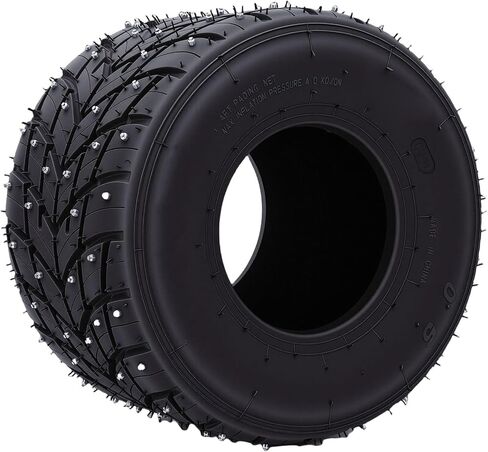 Keenso 11x7.10 5 Tubeless Go Kart Tire, Anti Skid Snow Off Road Rubber Tire with 4 Layer Structure for Drift Trikes and Kart Cars in Kuwait