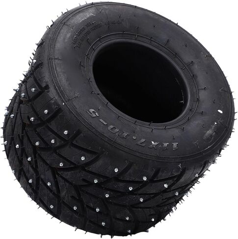 Keenso 11x7.10 5 Tubeless Go Kart Tire, Anti Skid Snow Off Road Rubber Tire with 4 Layer Structure for Drift Trikes and Kart Cars in Kuwait