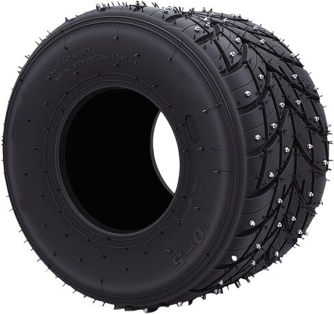 Keenso 11x7.10 5 Tubeless Go Kart Tire, Anti Skid Snow Off Road Rubber Tire with 4 Layer Structure for Drift Trikes and Kart Cars in Kuwait