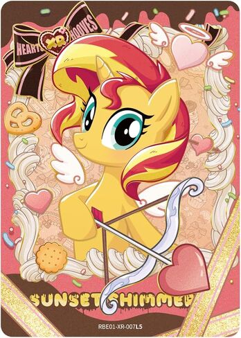 KAYOU My Little Pony Friendship Eternal Cards, Rainbow Edition English Series 1, Display Box, 20 Packs, 146 Cards, 10 Rarity Levels in Kuwait