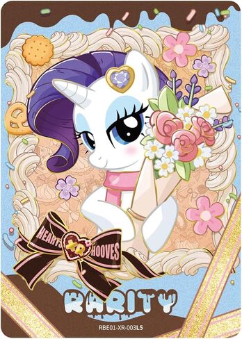 KAYOU My Little Pony Friendship Eternal Cards, Rainbow Edition English Series 1, Display Box, 20 Packs, 146 Cards, 10 Rarity Levels in Kuwait