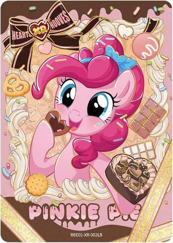 KAYOU My Little Pony Friendship Eternal Cards, Rainbow Edition English Series 1, Display Box, 20 Packs, 146 Cards, 10 Rarity Levels in Kuwait