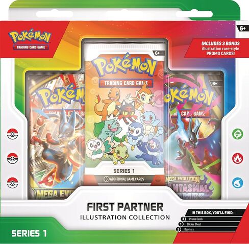 Pokémon TCG: مجموعة الرسوم التوضيحية للشريك الأول — السلسلة 1 in Kuwait