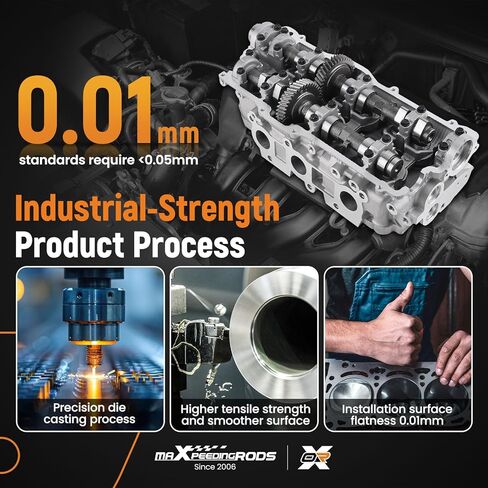 maXpeedingrods Left Engine Cylinder Head for Toyota 4Runner 1996-2002 Tacoma 1995-2004 Tundra 2000-2004 T100 1995-1998 3.4L 11101-69136 11101-69135 in Kuwait