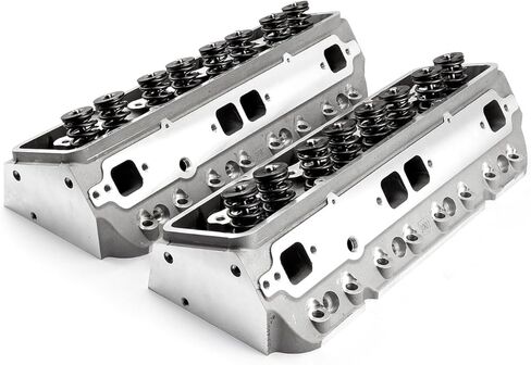 Speedmaster PCE281.2009 Small Block Chevy 350 Aluminum Cylinder Heads 205cc / 64 in Kuwait