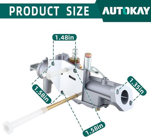 AUTOKAY 299437 297599 المكربن يناسب سلسلة المحرك 135200 130200 100200 4 دورة محرك صغير 130201 130202 130203 130205 130206 135252 130251 130292 الكربوهيدرات مع فلتر الوقود جوانات صمام in Kuwait
