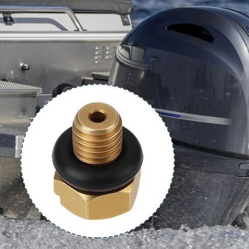 SING F LTD Boat Carburetor Float Bowl Drain Screw & O-Ring 6H3-14992-00 & 93210-04230 Compatible with Yamaha 4-Stroke - F80A F100A F100B in Kuwait