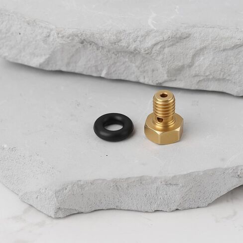 SING F LTD Boat Carburetor Float Bowl Drain Screw & O-Ring 6H3-14992-00 & 93210-04230 Compatible with Yamaha 4-Stroke - F80A F100A F100B in Kuwait