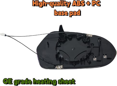 Driver Side Mirror Glass Replacement For AUDI A6 C7 C7.5 S6 4G RS6 (2012-2018),Heated,Autodimming,With Backing Plate(LH),Compatible With OE:4G0 857 535C. in Kuwait