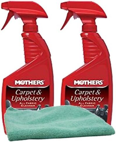 Mothers Carpet & Upholstery Cleaner (24 oz.) Bundle with Microfiber Cloth (3 Items) in Kuwait