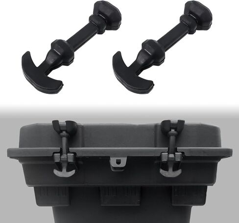 2pcs Storage Rubber Latch Compatible with Polaris RZR XP 1000/900/ XP 4 1000/General 2014-2021 Accessories, Black Cargo Storage Box Latches Replace 5415701 in Kuwait