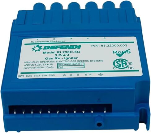 Defendi RI 230C-5G 5 نقطة إعادة إشعال الغاز 83.22000.002 164D6176P001 WB13T10076 in Kuwait