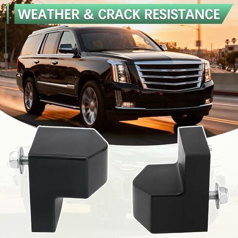 2-Pack Front Lower Control Arm Bumper Stops - Replaces K201426, K201426B - Compatible with Chevy Silverado & GMC Sierra 1500/2500/3500, Avalanche, Suburban, Tahoe, Yukon - Suspension Bump Stops in Kuwait