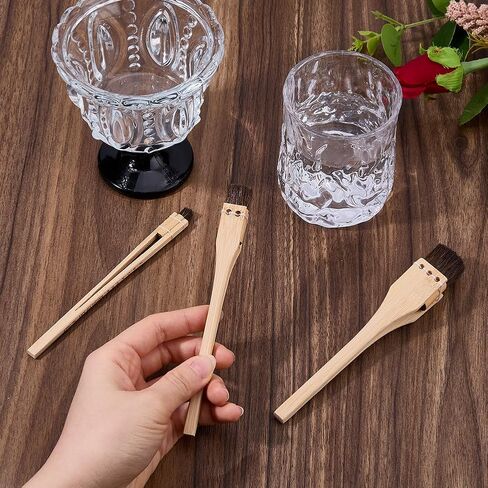 SUPERFINDINGS 3Pcs Flat Paint Brush Watercolor Paint Brush with Wooden Handle 12.5/14/22/mm Wide Paint Brush with Paddle Handle Chalk Paint Brushes for Watercolor Acrylic Latex Wall Touch Up Oil Stain in Kuwait