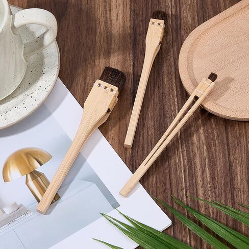 SUPERFINDINGS 3Pcs Flat Paint Brush Watercolor Paint Brush with Wooden Handle 12.5/14/22/mm Wide Paint Brush with Paddle Handle Chalk Paint Brushes for Watercolor Acrylic Latex Wall Touch Up Oil Stain in Kuwait