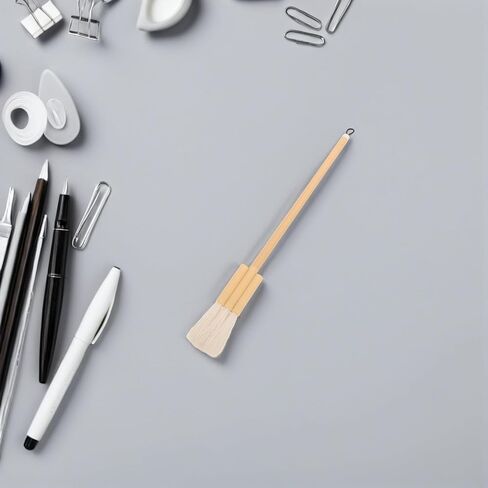 Totority Goat Hair Watercolor Hake Brush Flat Handle Artist Paintbrush for Beginners Natural Bristles Smooth Washes Painting Practice in Kuwait