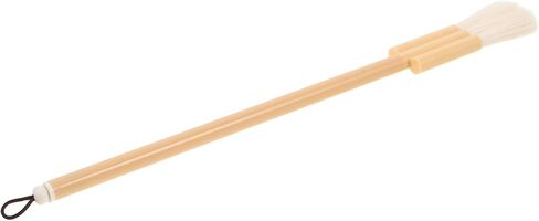 Beavorty Goat Hair Watercolor Paintbrush Set with Wooden Handles, Flat Hake Paddle Brush for Beginners and Artists, Natural Hair Watercolor Wash Brush for Painting and Drawing in Kuwait