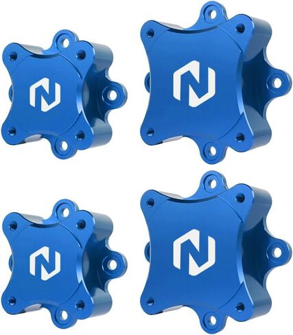 NICECNC 2" Wheel Spacers Cover 4pcs Compatible with Yamaha Raptor 700 YFM700 2013 2015-2024, Raptor 700R YFM700R 2009 2011 2012 2013 2015-2024, YFZ450R 2009-2024, See Fitments Blue in Kuwait