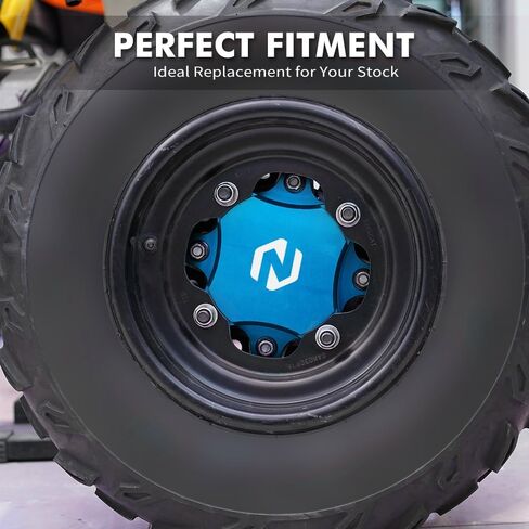 NICECNC 2" Wheel Spacers Cover 4pcs Compatible with Yamaha Raptor 700 YFM700 2013 2015-2024, Raptor 700R YFM700R 2009 2011 2012 2013 2015-2024, YFZ450R 2009-2024, See Fitments Blue in Kuwait