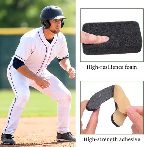 Softball Helmet Padding Inserts, 0.79 Inch Thickened Batting Helmet Padding, Replacement Pads for Baseball Softball Catchers Helmets, Comfortable Foam Material in Kuwait