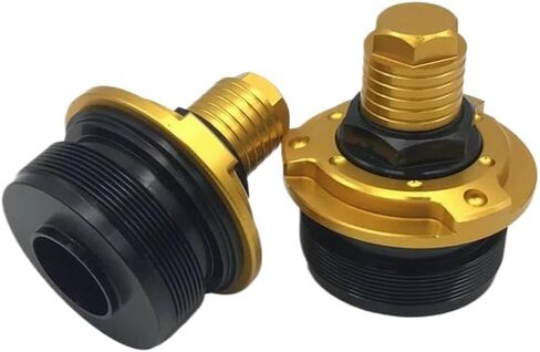 Front Shock Absorber Screw Cover Cap Preload Adjuster Fork Bolt Compatible With YZF R15 V3 in Kuwait