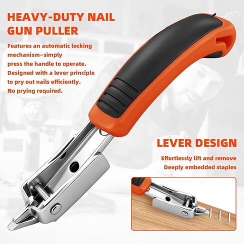1 Set Canvas Stretching Pliers, Made of Sturdy Stainless Steel for Oil Painting Applications, Equipped with 1 Pcs Nail Puller and 1 Pcs Manual Stapler with 2000 Staples in Kuwait