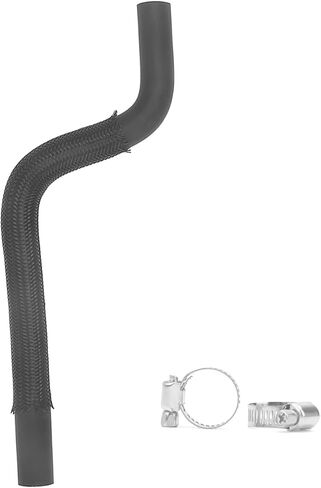 Motorcycle Oil Drain Hose Line, Oil Cooler Tube Black Rubber Tubing For Harley Breakout FXSB '13-'17 Cross Bones FLSTSB '08-'11 Fxcwc, 8.3'' Length, with Installation Clips in Kuwait